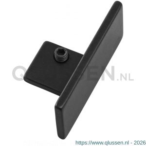 Hermeta 2161 garderobelijst eindstop Gardelux 2 lijst 2001 zwart 2161-18