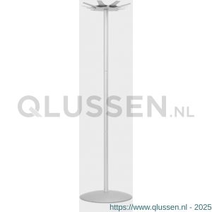 Hermeta 2258 vrijstaande garderobe kapstok Gardelux Gear zwart 2258-70