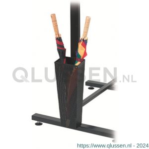 Hermeta 2265 garderobe parapluhouder voor frame zwart 2265-70