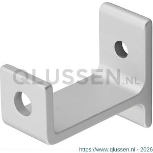 Hermeta 3440 leuninghouder steun enkel voor wandleuning profiel 3430 mat naturel 3440-11