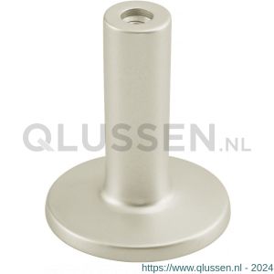 Hermeta 3511 leuninghouder rozet met vaste zuil 71 mm nieuw zilver EAN sticker 3511-02E