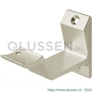 Hermeta 3542 leuninghouder holzadel opschroevend nieuw zilver EAN sticker 3542-02E