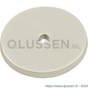 Hermeta 3564 leuninghouder rozet 60 mm met gat 8,5 mm nieuw zilver 3564-02