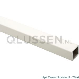 Hermeta 3650 koker doorvalbeveiliging 28x28x3,5 mm aluminium wit per meter 3650-79M