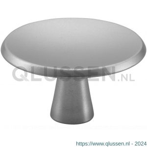 Hermeta 3753 meubelknop rond 40 mm met bout M4 naturel EAN sticker 3753-01E