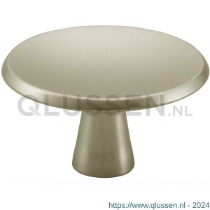 Hermeta 3753 meubelknop rond 40 mm met bout M4 nieuw zilver EAN sticker 3753-02E