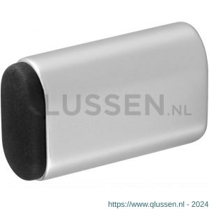Hermeta 4704 deurbuffer ovaal 60 mm naturel EAN sticker 4704-01E