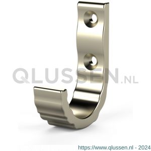 Hermeta X'Tenz X004 Wild Extrusion nummer 1 handdoekhaak medium nieuw zilver X004.01-02