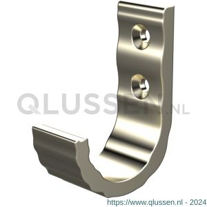 Hermeta X'Tenz X004 Wild Extrusion nummer 1 handdoekhaak large nieuw zilver X004.02-02