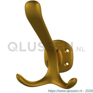 Hermeta X'Tenz X028 Nobel nummer #3 garderobe hoed- en jashaak dubbel zijde goud X028-013