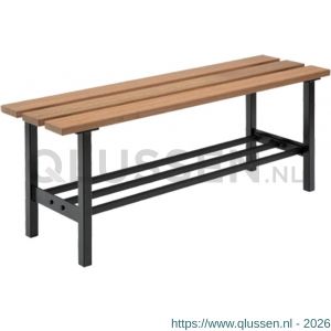 Hermeta 3010 zitbank schoenenrek 97 cm zwart 3010-70