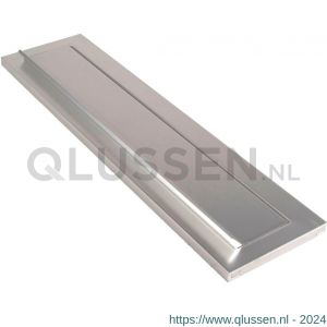 Ami DL postkast briefplaat met veer aluminium 2 delig 592 mm F2 2x 265 mm inworp 32x265 mm 400173