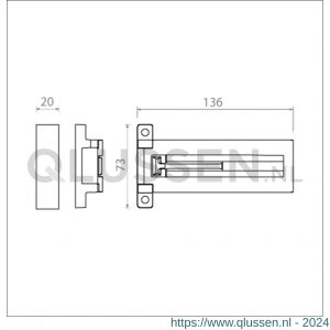 Ami KSH 100 kierstandhouder SKG 400800