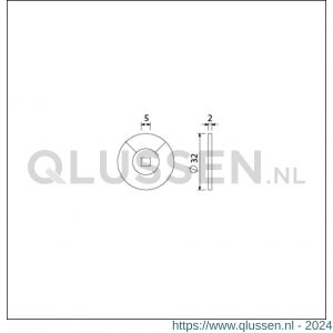 Ami indicatieplaatje kunststof rood-wit 5 mm vlak stiftontsluiting 1/4 rood verpakt per 5 stuks 900347