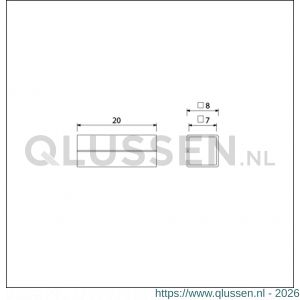 Ami verloopbus galvaniseerd 7/8 mm verpakt per 5 stuks 900401