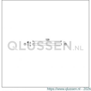 Ami dubbele Quickstift 8x120 mm deurdikte 46-61 mm 900638