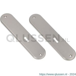 Ami 200/1/7 langschild aluminium zonder krukgat sleutelgat SLG 56 F1 212132