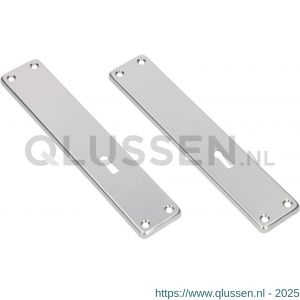 Ami 212/41 RH langschild aluminium rondhoek zonder krukgat profielcilinder PC 55 F1 213143