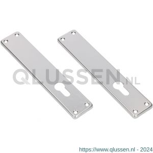 Ami 212/41 RH langschild aluminium rondhoek zonder krukgat profielcilinder PC 72 F1 213146