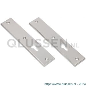 Ami 251/50/8 langschild aluminium zonder krukgat profielcilinder PC 55 F1 R6,5/R7,3 215144