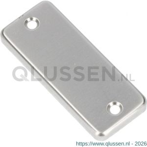 Ami 4 RH afdekrozet aluminium rechthoek blind F1 216401