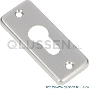 Ami 4 RH cilinderrozet aluminium rechthoek profielcilinder PC F1 216404