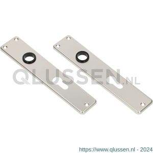 Ami 218/3 RH langschild aluminium rondhoek profielcilinder PC 92 F2 223219