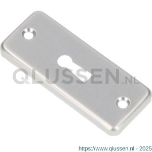 Ami 4 RH sleutelrozet aluminium rechthoek sleutelgat SLG F2 226402