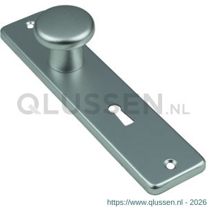 Ami 180/41 RH knopkortschild aluminium rondhoek knop 160/40 vast kortschild 180/41 RH sleutelgat SLG 72 F2 310803