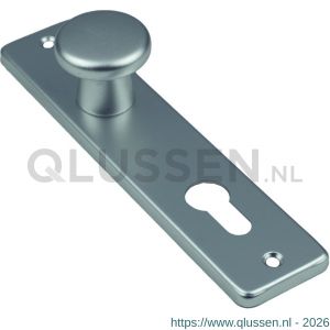Ami 180/41 RH knopkortschild aluminium rondhoek knop 160/40 vast kortschild 180/41 RH profielcilinder PC 72 F2 310806