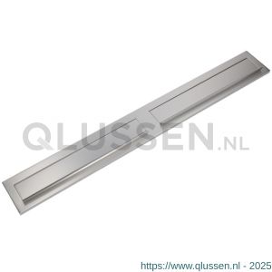 Ami DL postkast briefplaat met veer aluminium 2 delig 592 mm F1 2x 265 mm inworp 32x265 mm 400171