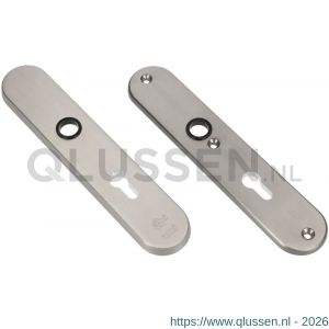 Ami VHB 250/50/1 veiligheidslangschild SKG*** Archi Design ovaal VHB 250/50/1 buiten en binnen profielcilinder PC 72 Irox deurdikte 38-42 mm 622141