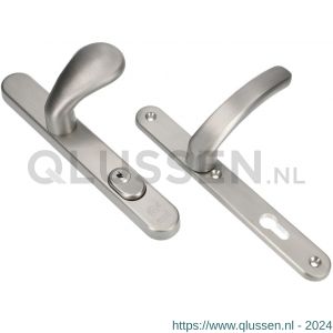 Ami VHB 250/15-173-378 KT veiligheids Rotaveer knop-kruk langschildgarnituur SKG*** kerntrekbeveiliging VHB knop 173 Varo en deurkruk 378 Rota 250/15 buiten kerntrek KT 72 binnen profielcilinder PC 72 Irox deurdikte 38-42 mm Archi Design 623341