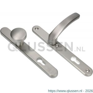Ami VHB 257/32/2-169/50-378 veiligheids Rotaveer knop-kruk smalschildgarnituur SKG** Archi Design ovaal VHB 257/32/2 knop 169/50 profielcilinder PC 72 en deurkruk 378 Rota Irox deurdikte 53-57 mm 625416