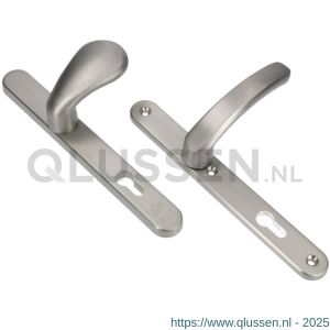 Ami VHB 257/32/2-173-378 veiligheids Rotaveer knop-kruk smalschildgarnituur SKG** Archi Design ovaal VHB 257/32/2 profielcilinder PC 72 knop 173 Varo Irox en deurkruk 378 Rota 257/32/2 profielcilinder PC 72 deurdikte 53-57 mm 625431