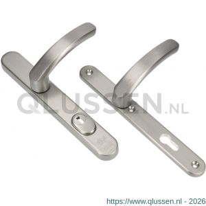 Ami VHB 257/37/15-378 KT veiligheids Rotaveer kruk-kruk smalschildgarnituur SKG*** kerntrekbeveiliging Archi Design VHB deurkruk 378 Rota 257/37/2 KT 92 en deurkruk 378 Rota 257/32/2 profielcilinder PC 92 Irox deurdikte 53-57 mm 625526