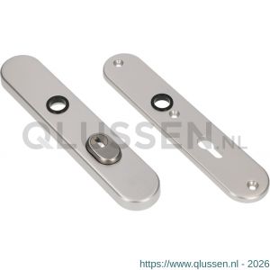 Ami VHB 250/15 KT veiligheidslangschild SKG*** kerntrekbeveiliging ovaal VHB 250/50/15 buiten KT 92 en binnen profielcilinder PC 92 F1 deurdikte 53-57 mm 656192