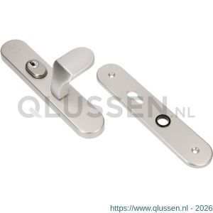 Ami VHB 250/15-145 KT senioren veiligheids knop-kruk langschildgarnituur SKG*** kerntrekbeveiliging ovaal omkeer VHB 250/50/15 KT 72 omkeer knop 145 en zonder deurkruk F1 deurdikte 53-57 mm 2G 656355