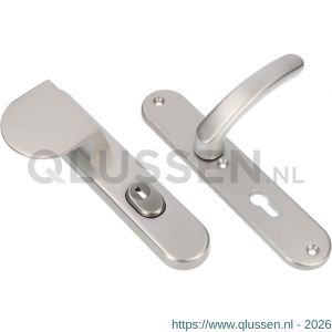 Ami VHB 250/15-90/83-378 KT veiligheids Rotaveer duwer-kruk langschildgarnituur SKG*** kerntrekbeveiliging ovaal VHB 250/50/15 KT 72 deurduwer 90/83 links en deurkruk 378 Rota profielcilinder PC 72 F1 deurdikte 53-57 mm 656632