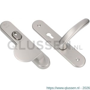 Ami VHB 250/15-90/83-378 KT senioren veiligheids Rotaveer duwer-kruk langschildgarnituur SKG*** kerntrekbeveiliging ovaal omkeer VHB 250/50/15 KT 72 omkeer deurduwer 90/83 links en deurkruk 378 Rota profielcilinder PC 72 omkeer F1 deurdikte 38-42 mm 65665