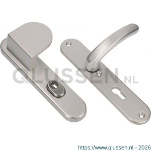 Ami VHB 250/15-90/83-378 KT veiligheids Rotaveer duwer-kruk langschildgarnituur SKG*** kerntrekbeveiliging ovaal VHB 250/50/15 KT 92 deurduwer 90/83 rechts en deurkruk 378 Rota profielcilinder PC 92 F1 deurdikte 38-42 mm 656661