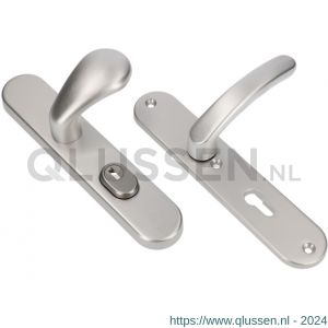 Ami VHB 250/15-173-378 KT veiligheids Rotaveer knop-kruk langschildgarnituur SKG*** kerntrekbeveiliging VHB 173 knop 378 Rota 250/50/15 buiten kerntrek KT 72 en binnen profielcilinder PC 72 F1 deurdikte 38-42 mm 656951