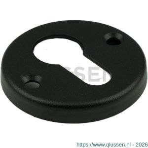Ami 3 RH cilinderrozet aluminium rond profielcilinder PC zwart 739303