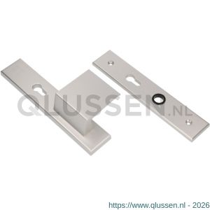 Ami VHB 251/50-90/80 senioren veiligheidsvoordeur-duwerlangschildgarnituur SKG** omkeer VHB 251/50 profielcilinder PC 72 Omgek 90/80 F1 rechts profielcilinder PC 72 omkeer en zonder deurkruk deurdikte 53-57 mm 803502