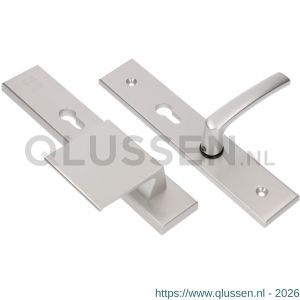 Ami VHB 251/50-90/80 senioren veiligheidsvoordeur-duwerlangschildgarnituur SKG** omkeer VHB 251/50 profielcilinder PC 72 omkeer deurduwer 90/80 links F1 en profielcilinder PC 72 omkeer deurkruk 356 deurdikte 38-42 mm 803565