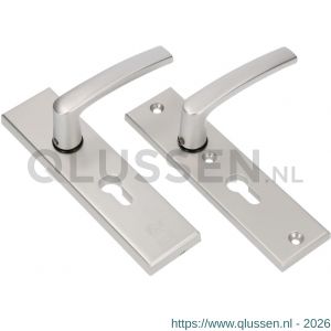 Ami VHB 193/50 veiligheidskortschild SKG*** VHB 193/50 buiten en binnen profielcilinder PC 55 met deurkruk 332 F1 deurdikte 38-42 mm 821206