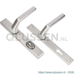 Ami VHB 251/37-379 KT veiligheids Rotaveer kruk-kruk smalschildgarnituur SKG*** kerntrekbeveiliging VHB en deurkruk 379 Rota 251/37 KT 72 F1 en deurkruk 379 Rota 251/32 profielcilinder PC 72 deurdikte 53-57 mm 843116