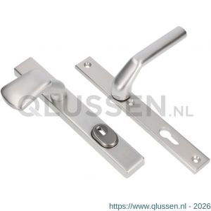 Ami VHB 251/37-166 KT veiligheids Rotaveer knop-kruk smalschildgarnituur SKG*** kerntrekbeveiliging VHB 251/37 KT 72 knop 166 links F1 en deurkruk 379 Rota 251/32 profielcilinder PC 72 deurdikte 53-57 mm 843276