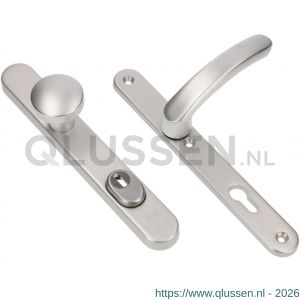 Ami VHB 257/37/2-169/50 KT veiligheids Rotaveer knop-kruk smalschildgarnituur SKG*** kerntrekbeveiliging ovaal VHB 257/37/2 KT 92 knop 169/50 F1 en deurkruk 378 Rota 257/32/2 profielcilinder PC 92 deurdikte 53-57 mm 844429