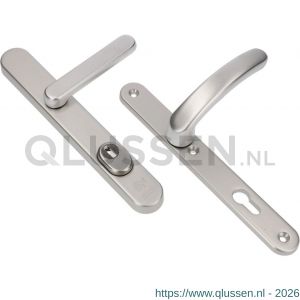 Ami VHB 257/37/2-373 KT veiligheids Rotaveer kruk-kruk smalschildgarnituur SKG*** kerntrekbeveiliging ovaal VHB en deurkruk 373 vastdraaibaar 257/37/2 KT 92 F1 en deurkruk 378 Rota 257/32/2 profielcilinder PC 92 deurdikte 68-72 mm 844449